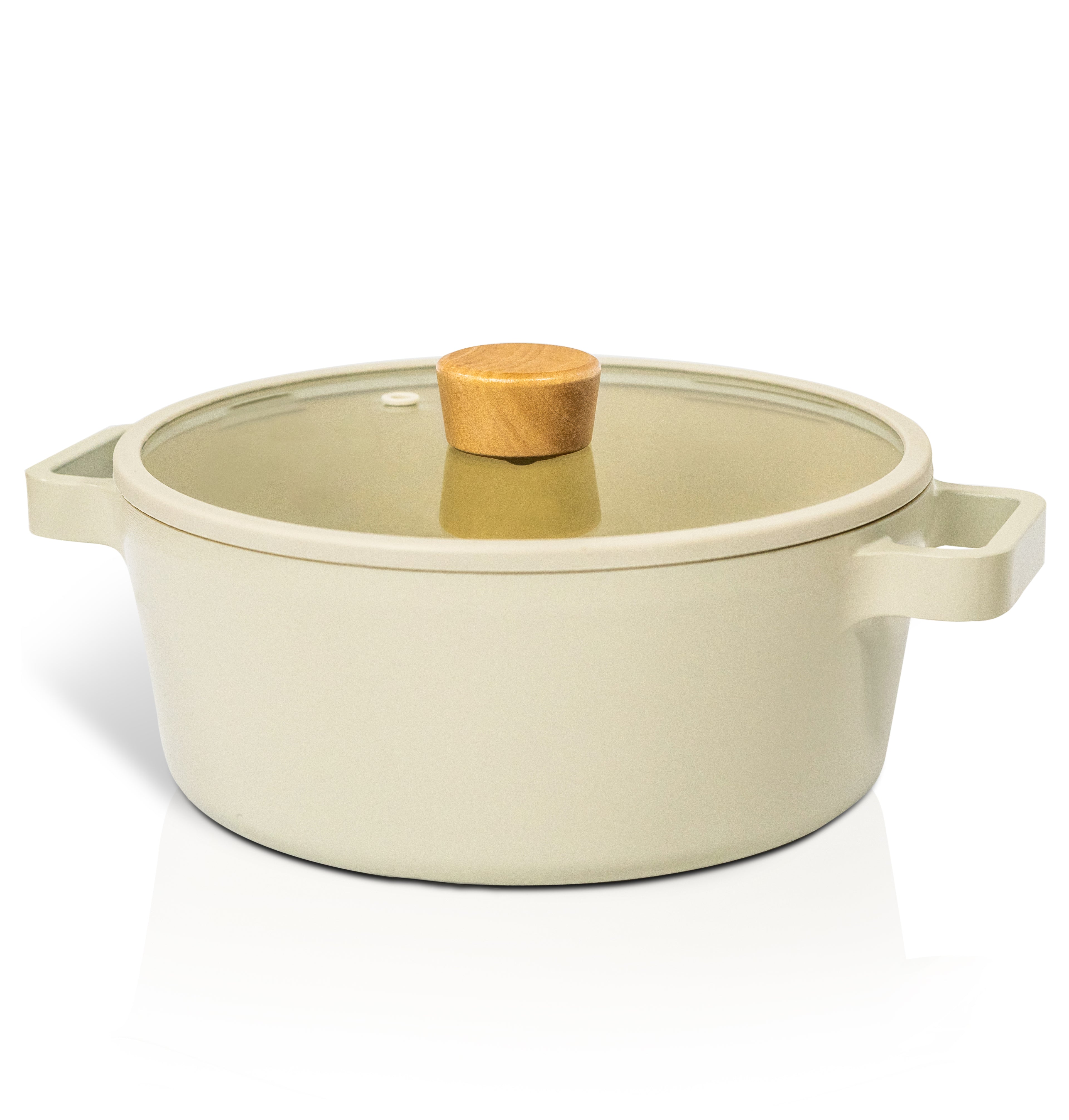 FIKA Casserole Stew Pot with Glass Lid